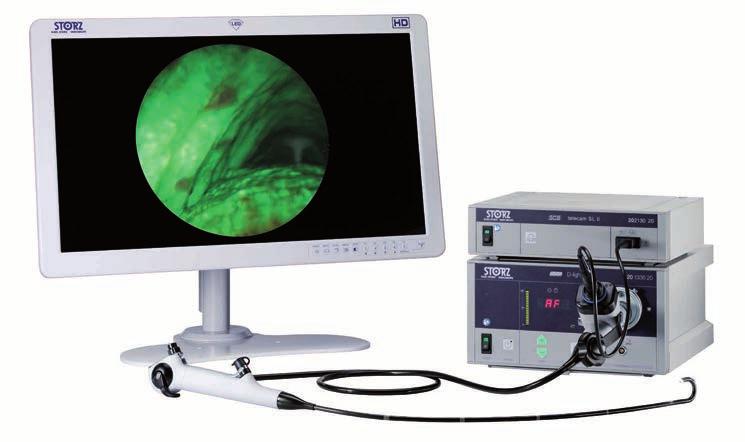 OPAL1 Technologie AF 1 2 3 1 TELECAM SL II FI Kamerasystem brillante Bildqualität 2 AF-Videobronchoskop Optik für optimale Anregung und Erkennung der Fluoreszenz, sowohl für Weißlicht- als auch