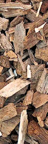 Neben Gräsern und Blättern diente zunächst Holz als Brennstoff.