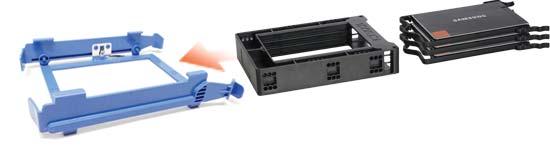 Laufwerksinstallation Höchste Speicherdichte ICY DOCK EZ-Fit Trio MB610SP Kompatibel mit Dell Tray Für 3x SSD/HDD von 5-7mm