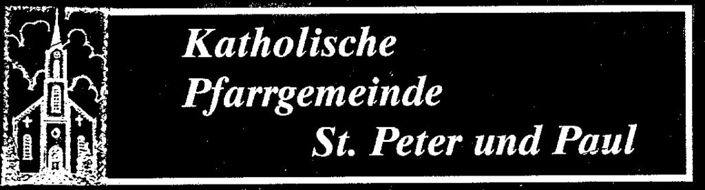 4 S Kirchliche Mitteilungen Kath. Pfarrgemeinde St. Peter und Paul Pfarramt: Heitergaß 1, Tel.07821/22485 Email: sulz@mariafrieden-kippenheim.de Homepage: www.mariafrieden-kippenheim.de Büro geöffnet: Mo.