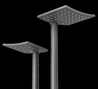 Technische Merkmale Die Stela-Familie Die Entwickler von Indal haben für die erste praxistaugliche LED-Straßenleuchte ein eigenes, unverwechselbares Design gewählt.
