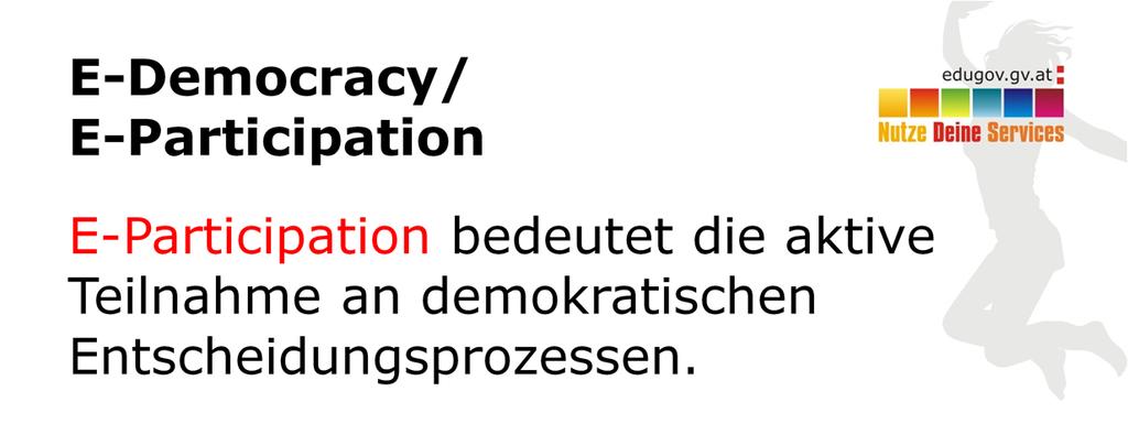 In Modul 13 wurde im Wesentlichen über demokratische Prozesse informiert, über demokratische Institutionen und deren Aktivitäten.