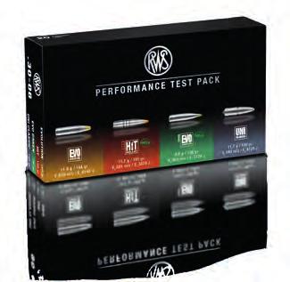 Bei einem Neuwaffenkauf oder Munitionswechsel haben Sie mit dem Performance Test Pack