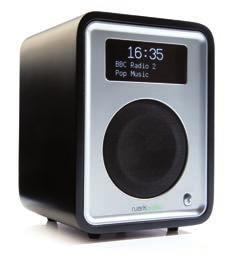 Table Top Radio R1 MKIII Maße H 170, B 130, T 135 mm 1,5 kg - Digitalradio mit UKW RDS und DAB/DAB+ - 10 Stations-Speicherplätze -