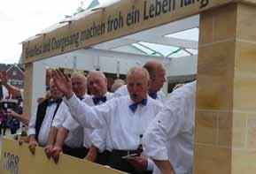 Steinbrock, Johannes 25 Jahre Loick, Wolfgang 40 Jahre Eing, Bernhard 50 Jahre Schnieder, Edmund 60 Jahre Unser Chorleiter, Detlef Steinbrenner, hat im Jahre 1999 die musikalische Leitung übernommen.