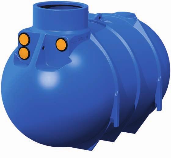 Blueline tanks Produktvorteile verschiedene Volumen lieferbar von 1.500 bis 10.