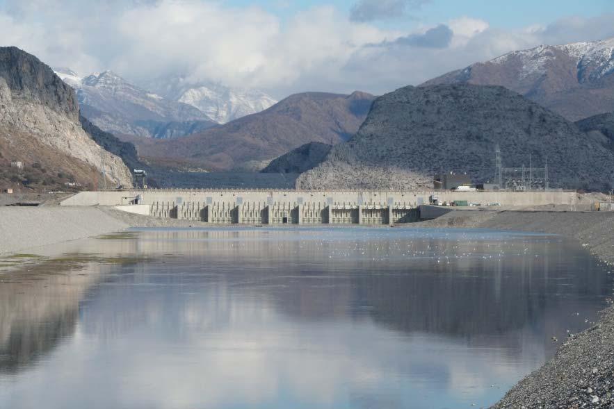 EVN in Albanien und Kroatien Albanien Projekt Ashta am Fluss Drin Joint-Venture mit Verbund Erste Kraftwerksstufe bereits in Betrieb Versorgung