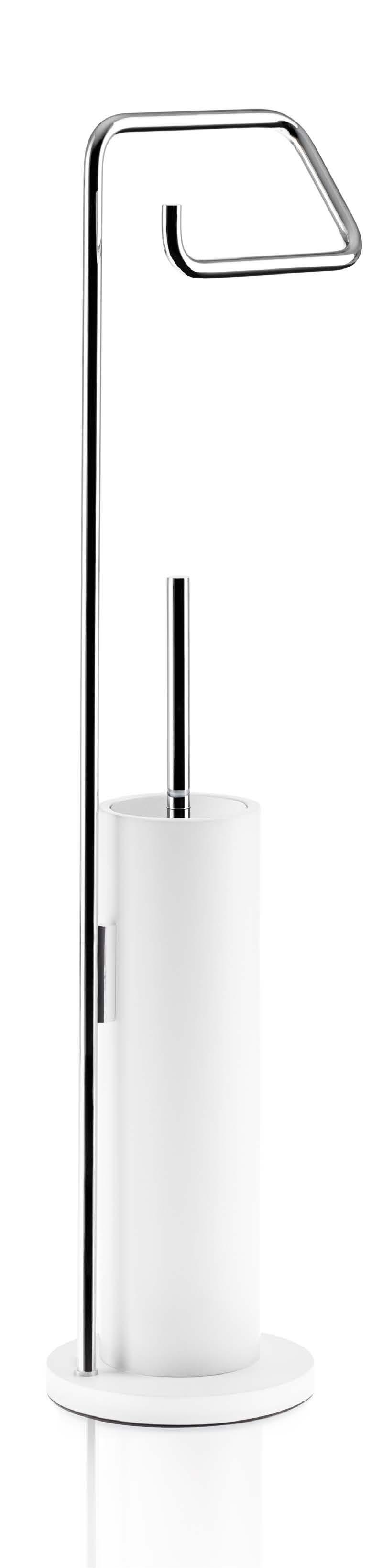 STONE SBK WC-Kombination / Toilet brush set mit Deckel / with lid H 75,5. B/W 15.