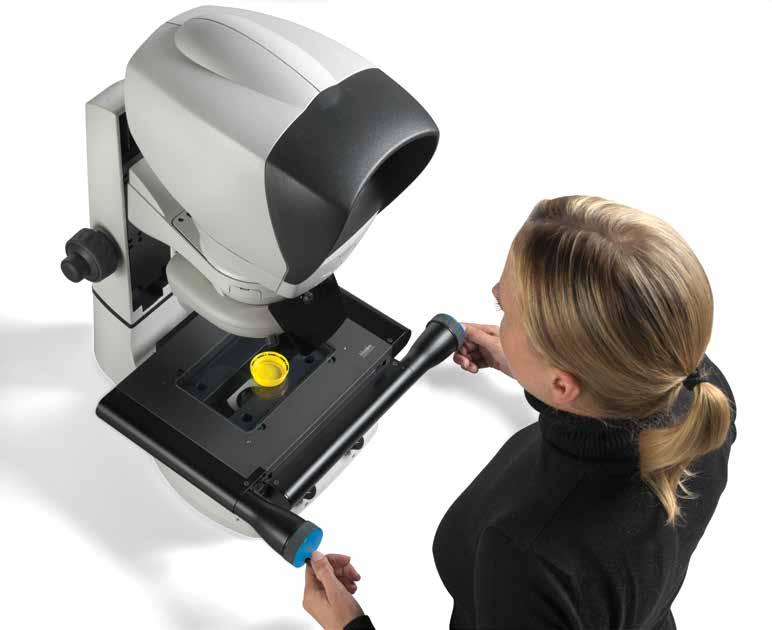Patentierte okularlose Dynascope -Technologie Vom Sehen zum Messen Volle optische Mikroskop- Auflösung Verschiedenste Anwendungsbereiche Vision Engineering hält