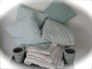 dunkelblaues Kissen, Maße 30 x 50 cm, 100% Baumwolle, mit Kisseninlay aus Polyester, 18 Anker und Seestern-Kissen mit