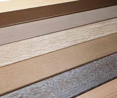 DIE KUNST DER KOMBINIERBARKEIT Die neuen Holzarten von Internorm bieten Ihnen neue Möglichkeiten in Farbe und Struktur.