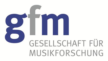 Staatsbibliothek Gesellschaft für Musikforschung (GfM) und