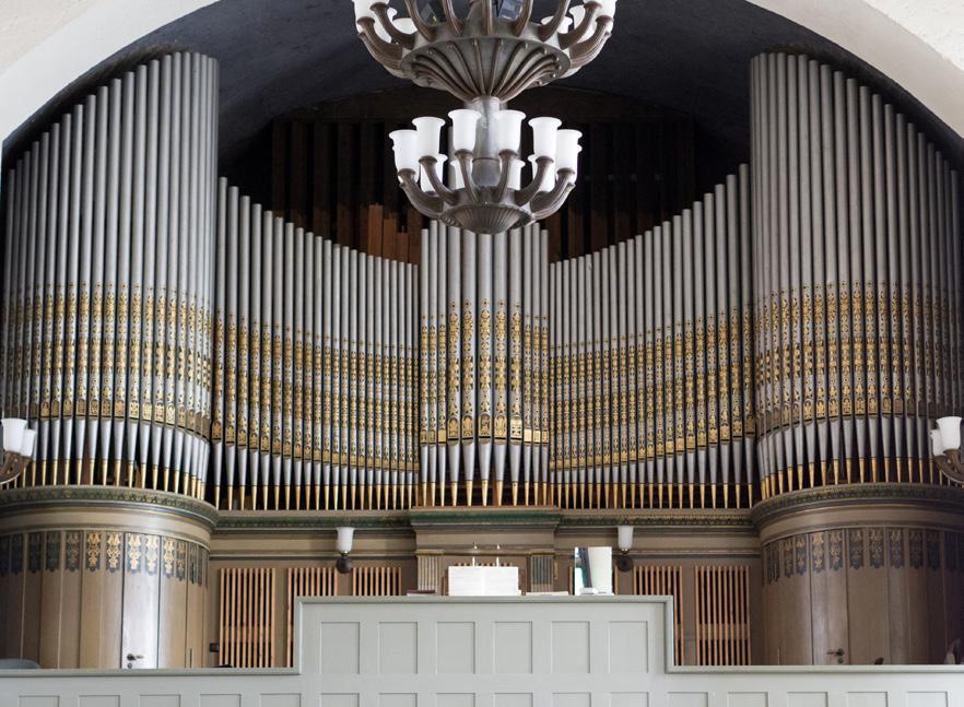Die Sauer-Orgel (1915) in der Glaubenskirche Berlin-Tempelhof BACH