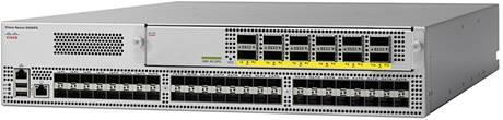 Data Center Switching Portfolio DC Switches Nexus 9000 Series: Nexus 9300 halb-modulare Switches keine redundante Supervisor Engine Erweiterungslots 9396PX: 48-Port 10G SFP+ 1 Slot für Uplink Module