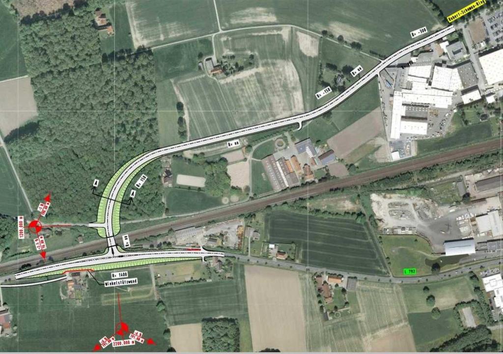 Variantenuntersuchung zur Schaffung einer weiteren Bahnquerung in Oelde Seite