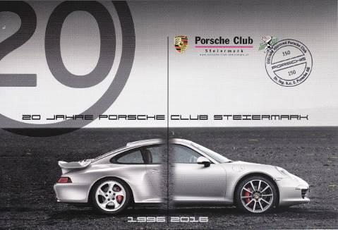 Porsche Club Steiermark Rudolfstraße 192 8047 Graz Tel +43 316 304328 Fax +43 316 304328 Ausschreibung zur 20 Jahrfeier des Porsche Club Steiermark & 10 Jahrfeier des Porsche Club Kärnten vom