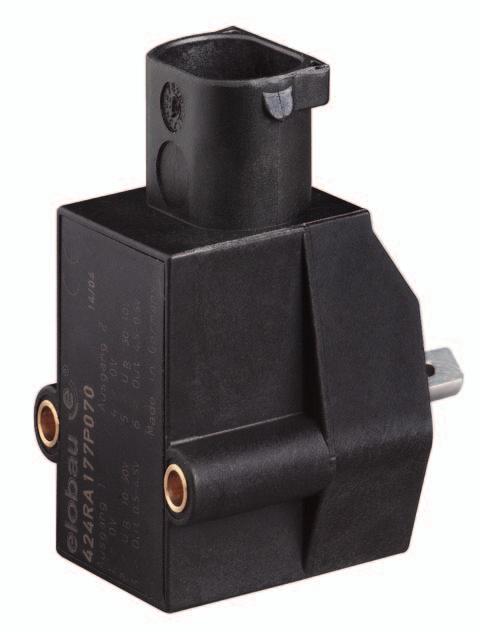 output (redundant) with AMP-connector (Micro Quadlock) or Deutsch-connector DT04-6P Détecteur angulaire avec 2.