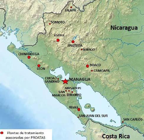 NICARAGUA - Betriebsverbesserung Das Vorhaben verfolgt u.a. das Ziel den Betrieb von 16 Kläranlagen zu verbessern.