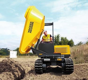 Mit den Kettendumpern von Wacker Neuson meistern Sie alle!