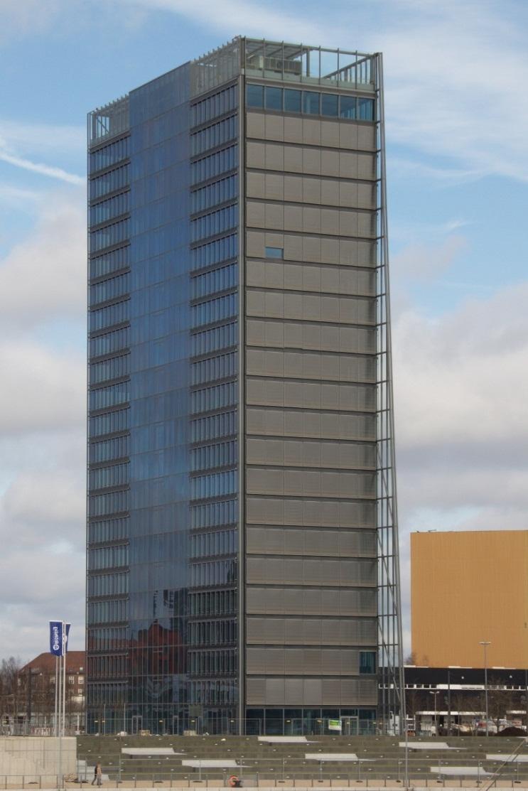 Beispiel: Weser Tower, Bremen Der Weser Tower, Bremen Architekt