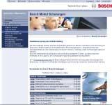 Technische Service-Informationen Modul-Schulungen: Aktuelles Bosch-Schulungsangebot, Schulungsinhalte und Buchungsmöglichkeiten Bosch-Produktinfo BPI: Regelmäßige Produktinformationen
