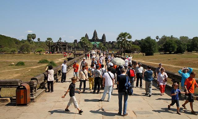 Line Fähre, USA Angkor Wat, Kambodscha (23.