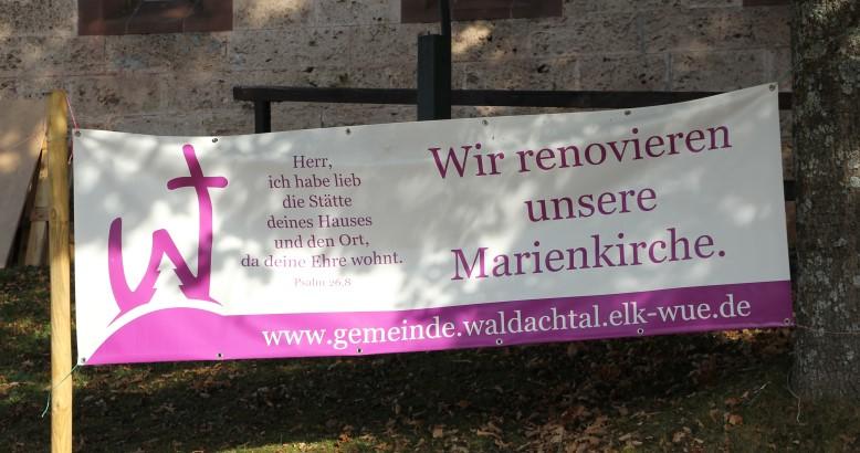 Renovierung Marienkirche Waren Sie in jüngerer Zeit mal in der Marienkirche? Haben Sie vielleicht die Gelegenheit wahrgenommen, wenn Hans Ziefle mit seinen Helfern dort geschafft hat?