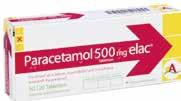 0,99 Loperamid elac 2 mg 10 Tabletten 1,99 Ibuprofen elac 400 mg, 20 Tabletten Cetirizin 2 HCL 10 mg elac 20