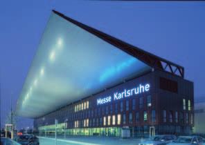 Service Veranstaltungsort Die TV Komm. 2012 findet am 28.02. im Messe Konferenz Center der Messe Karlsruhe statt, einem der attraktivsten Messe- und Konferenzplätze Deutschlands.