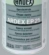 Lösemitteln und Wasser Ideal für die Sanierung: Mit ARDEX EP 25 in Verbindung mit ARDEX SPS lassen sich dünne Epoxidharzestriche herstellen.