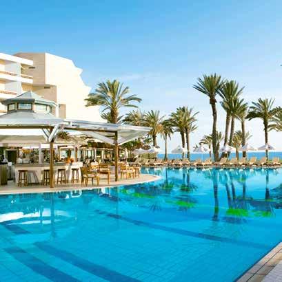 32 Tunesien & Zypern DJE11043 SENSIMAR PALM BEACH PALACE 5 TUNESIEN DJERBA Entspannung, kombiniert mit individuellen Rückzugsmöglichkeiten, wird bei dieser weitläufigen Anlage mit großer
