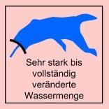 2) kein Sohlenverbau oder fester Sohlenverbau Wassermenge sehr stark bis vollständig verändert (künstlich) - Parameter nicht relevant bzw.