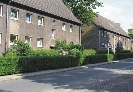 alter Zustand neuer Zustand Die Allbau AG ersetzt in Vogelheim insgesamt ca. 200 Wohneinheiten durch Ein- und Mehrfamilienhäuser mit rund 100 Wohneinheiten.