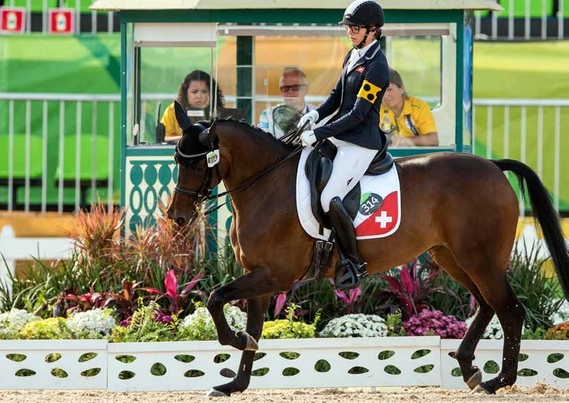 Paralympics in Rio 2016 Para-equestrian Celine van Till: Zufriedenstellender Einstand An ihren ersten Paralympics gelang der Genferin mit
