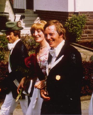 (Peefs) Königspaar vor 40 Jahren 1977