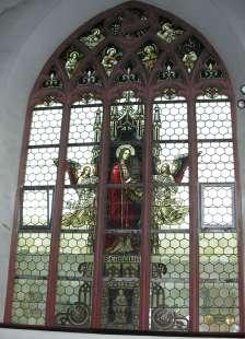 Fenster in der Madonnen- Kapelle aus dem 15.