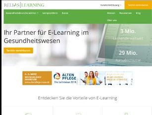 Auch in seinen weiteren Auslandsmärkten verzeichnet der E-Learning-Anbieter Erfolge: In Deutschland stellt sich Relias als Sponsor auf dem Deutschen Pflegetag in Berlin erstmals einem großen Publikum
