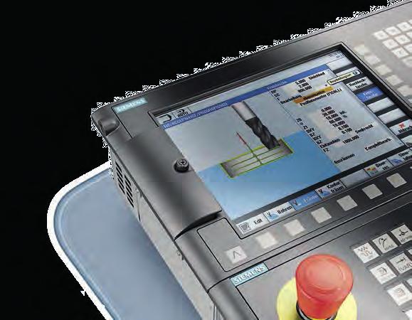 CNC-Steuerung - Sinumerik 828D Drehen und Fräsen in standardisierten Maschinen sowie Funktionen zur