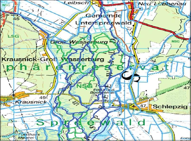 Ökologische Durchgängigkeit an Vorranggewässern im Unterspreewald