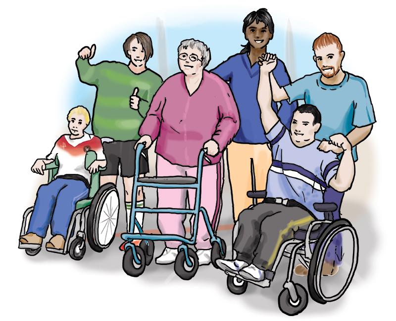 Erklärung in Leichter Sprache für: Teilhabe Das Wort Teilhabe wird oft im Zusammenhang mit Menschen mit Behinderungen benutzt.