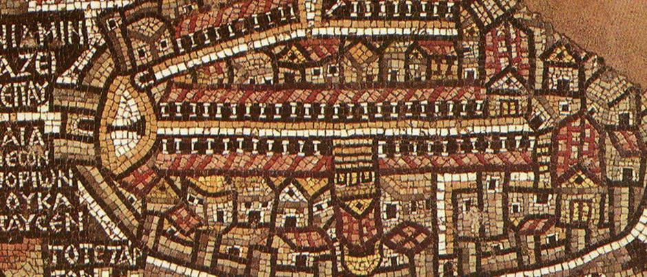 Mosaik in Madaba 4. TAG / DO., 20. SEP 2018 M ADABA, BERG N EBO & KARAK Heute fahren wir nach Madaba. Dort besuchen wir die Heimat der byzantinischen Mosaike.