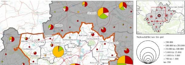 Tab. 9: Leerstände, Leerstandsanteile und Anteil der Leerstände an den Ladengeschäften sowie die dazugehörigen Leerstandsflächen/ -anteile im Oberzentrum Erfurt Lage Leerstände Anteil an Leerstand