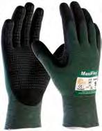 Der MaxiFlex Comfort ist ein atmungsaktiver Handschuh, dessen Innenfutter, das mit der Hand in Berührung kommt, aus hochwertiger, weicher Baumwolle besteht.