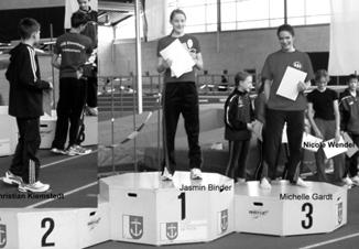 SPECIAL-NEWS Unser Leichtathletik-Nachwuchs beim ABC-Schülersportfest rina Mottl, Muriel Weigel, Julienne