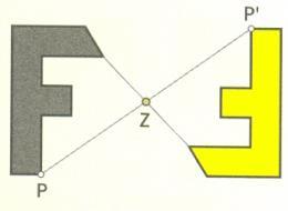 M 7.3 Punktsymmetrie Figuren, die bei einer Drehung um 180 um einen Punkt Z mit sich selbst zur Deckung kommen, heißen punktsymmetrisch.