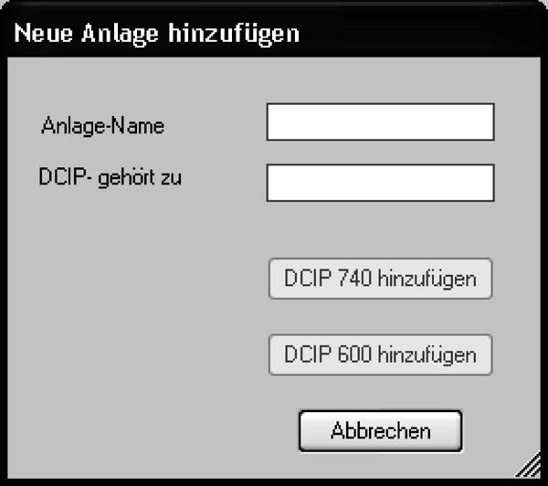 6 Konfigurationssoftware DCIP CO 600... Schritt 2: Die Konfigurationssoftware DCIP CO 600... ist für die Konfiguration des SIVS 600... erforderlich. Die Konfiguration erfolgt über einen Windows-PC.