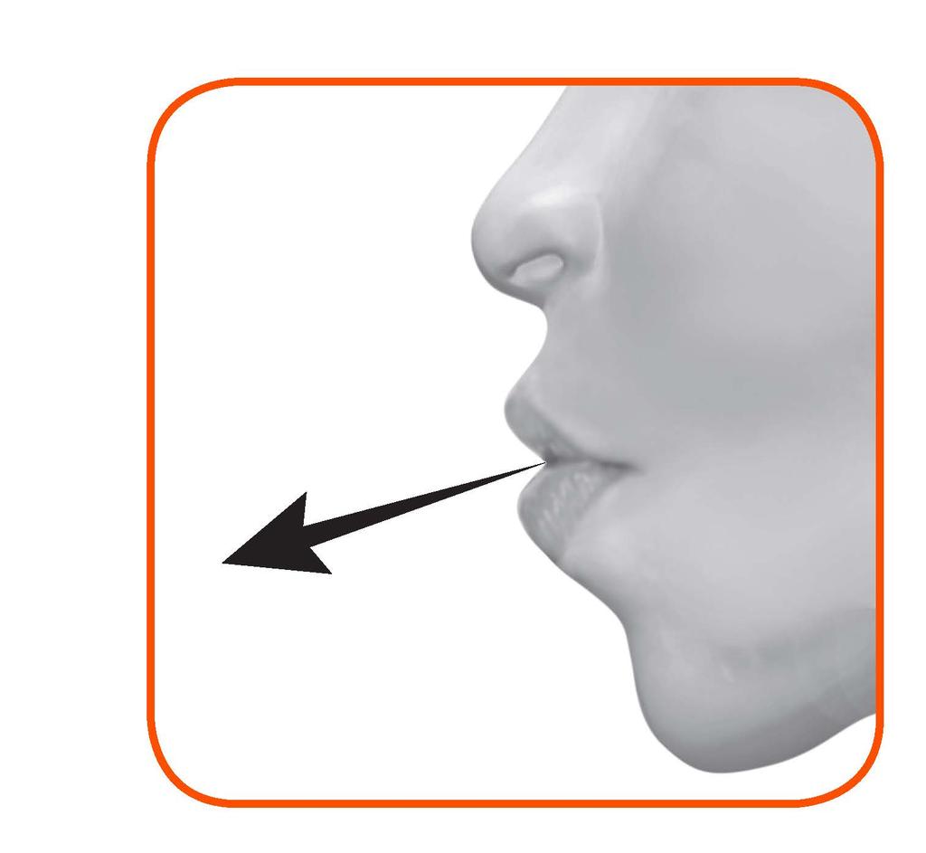 SCHRITT 2: Inhalation Ihres Arzneimittels Lesen Sie vor der Anwendung die Schritte 2.1 bis 2.7 vollständig durch. Kippen Sie den Inhalator nicht. 2.1 Halten Sie den Inhalator von Ihrem Mund entfernt und atmen Sie vollständig aus.