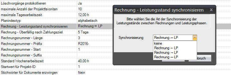 Für den Sicherheitseinbehalt können Sie festlegen, ob dieser kumulativ pro Teilrechnung oder erst mit der Schlussrechnung fällig wird.