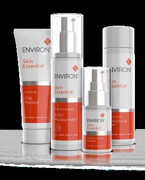 ESSENTIAL SKIN CARE die OFFENBARUNG Ihrer Schönheit Skin EssentiA System Die leistungsfähige Kombination von Vitaminen und anderen essentiellen Nährstoffen in diesem System hilft der Haut zu