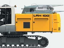 Mobilität Das LRH 100 kann den Mäkler ohne Hilfsgerät selbständig aufrichten und ablegen. Der Transport des Rammgerätes erfolgt mit montiertem Hammer.
